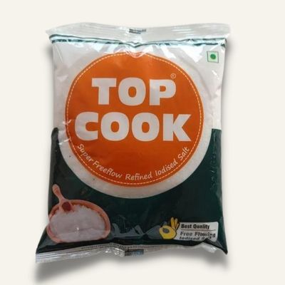 Top Cook Super Freeflow Refined Iodised Salt